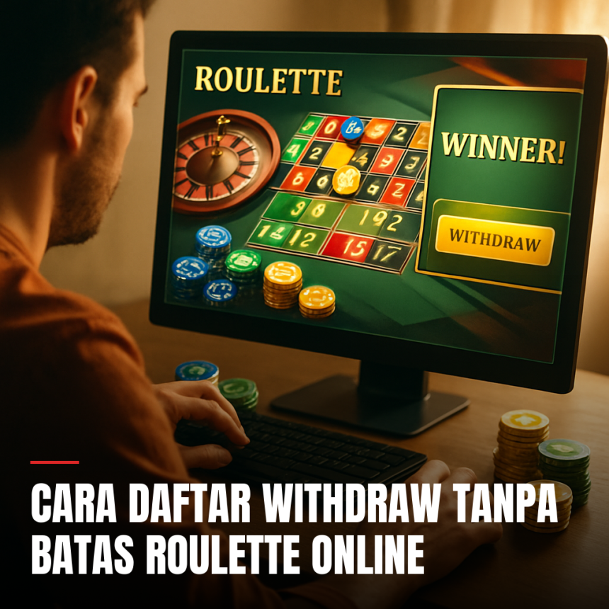 Panduan withdraw tanpa batas roulette online